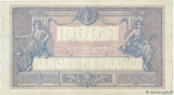 1000 Francs BLEU ET ROSE FRANKREICH  1921 F.36.37 fSS