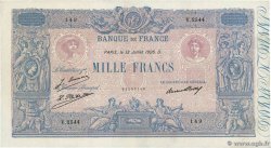 1000 Francs BLEU ET ROSE FRANCE  1926 F.36.43 VF+