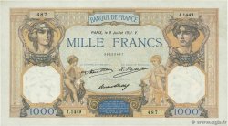 1000 Francs CÉRÈS ET MERCURE FRANKREICH  1931 F.37.06 VZ