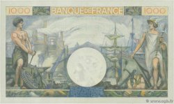 1000 Francs COMMERCE ET INDUSTRIE FRANCE  1944 F.39.10 UNC