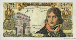 10000 Francs BONAPARTE FRANKREICH  1956 F.51.03 fVZ