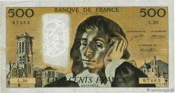500 Francs PASCAL FRANKREICH  1973 F.71.09 S