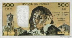 500 Francs PASCAL FRANKREICH  1974 F.71.12 fST