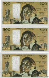 500 Francs PASCAL Lot FRANCIA  1975 F.71.13 AU