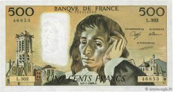 500 Francs PASCAL FRANCE  1989 F.71.42