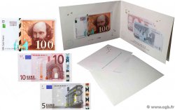 Livret commémoratif Francs/Euros LA POSTE Set de présentation FRANCIA  1997 F.LOT FDC