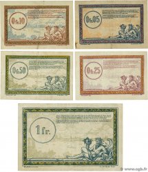 5 Centimes à 1 Franc Lot FRANCE regionalism and miscellaneous  1923 JP.135- VF - XF