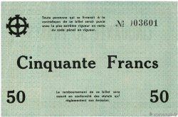 50 Francs FRANCE Regionalismus und verschiedenen Mulhouse 1940 BU.52.01 VZ