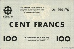 100 Francs FRANCE Regionalismus und verschiedenen Mulhouse 1940 BU.53.03 VZ+