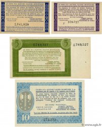 1 à 10 Francs BON DE SOLIDARITÉ Lot FRANCE regionalism and miscellaneous  1941 KL.lot AU