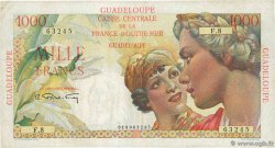 1000 Francs Union Française GUADELOUPE  1946 P.37a SS