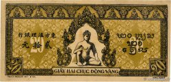 20 Piastres marron FRENCH INDOCHINA  1942 P.071 UNC-