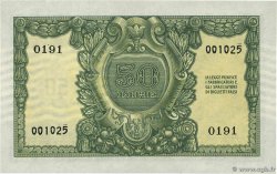 50 Lire ITALY  1951 P.091a UNC-