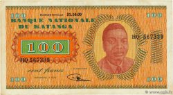 100 Francs KATANGA  1960 P.08a BB