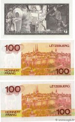50 et 100 Francs Lot LUXEMBURG  1972 P.55b et  P.57a ST
