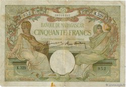50 Francs MADAGASCAR  1937 P.038 MB
