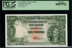 10 Pounds NUEVA ZELANDA
  1960 P.161d FDC