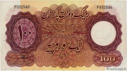 100 Rupees PAKISTAN  1953 P.14b SPL
