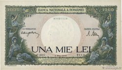 1000 Lei Numéro radar ROMANIA  1944 P.052a UNC