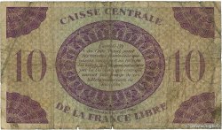 10 Francs SAINT PIERRE E MIQUELON  1943 P.11 B