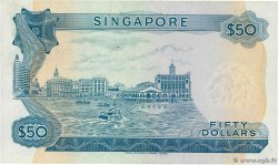 50 Dollars SINGAPORE  1973 P.05d AU