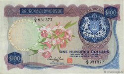 100 Dollars SINGAPORE  1973 P.06d BB