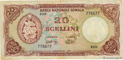 20 Scellini Numéro radar SOMALIA  1971 P.15a BC