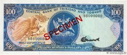 100 Dollars Spécimen TRINIDAD et TOBAGO  1985 P.40cs pr.NEUF