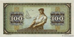 100 Dinara YUGOSLAVIA  1946 P.065b q.FDC