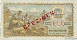 100 Dinara Épreuve YUGOSLAVIA  1953 P.068P SPL+