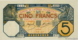 5 Francs DAKAR FRENCH WEST AFRICA (1895-1958) Dakar 1925 P.05Bc