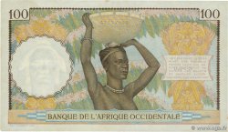 100 Francs FRENCH WEST AFRICA  1941 P.23 XF+