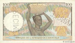 100 Francs Spécimen FRENCH WEST AFRICA  1936 P.23s AU