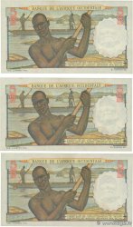 5 Francs Consécutifs FRENCH WEST AFRICA  1954 P.36 fST+