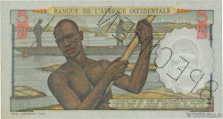 5 Francs Spécimen FRENCH WEST AFRICA  1943 P.36s UNC