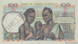 100 Francs Spécimen FRENCH WEST AFRICA  1945 P.40s SC+