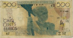 500 Francs Faux AFRIQUE OCCIDENTALE FRANÇAISE (1895-1958)  1949 P.41x TB