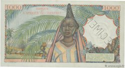 1000 Francs Spécimen FRENCH WEST AFRICA  1945 P.42s EBC+