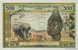 500 Francs Spécimen AFRIQUE OCCIDENTALE FRANÇAISE (1895-1958)  1957 P.47s NEUF