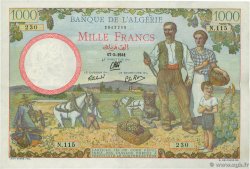 1000 Francs ALGERIEN  1941 P.086 VZ+