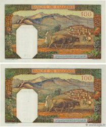 100 Francs Consécutifs ALGERIEN  1942 P.088 fST+