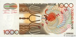 1000 Francs Spécimen BELGIQUE  1980 P.144s NEUF