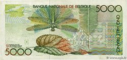 5000 Francs BÉLGICA  1982 P.145a BC+