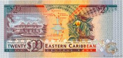20 Dollars CARIBBEAN   1993 P.28l UNC