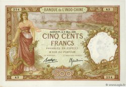 500 Francs DJIBUTI  1938 P.09b