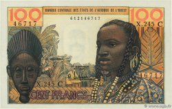 100 Francs ESTADOS DEL OESTE AFRICANO  1965 P.301Cf SC+