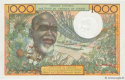 1000 Francs WEST AFRIKANISCHE STAATEN  1977 P.803To fST+