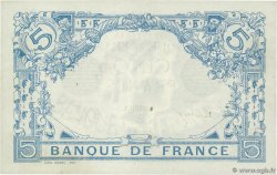 5 Francs BLEU FRANCIA  1916 F.02.42 AU+