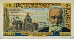 500 Francs VICTOR HUGO FRANKREICH  1958 F.35.11 VZ