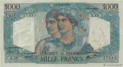 1000 Francs MINERVE ET HERCULE FRANKREICH  1945 F.41.05 ST